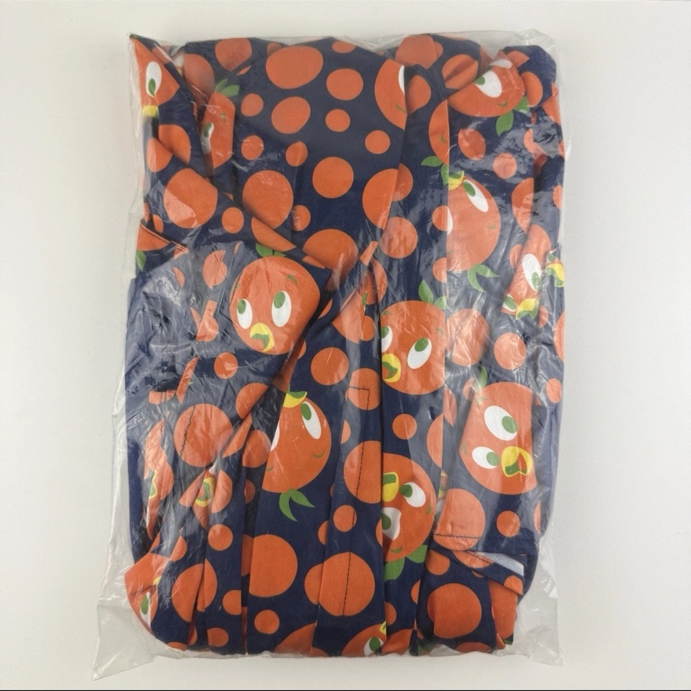 Disney Parks The Dress Shop Orange Bird Costume Dress Women's XS Navy Blue NEW! - Picture 4 of 9